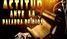 Actitud ante la Palabra