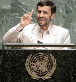 Ahmadinejad en Naciones Unidas